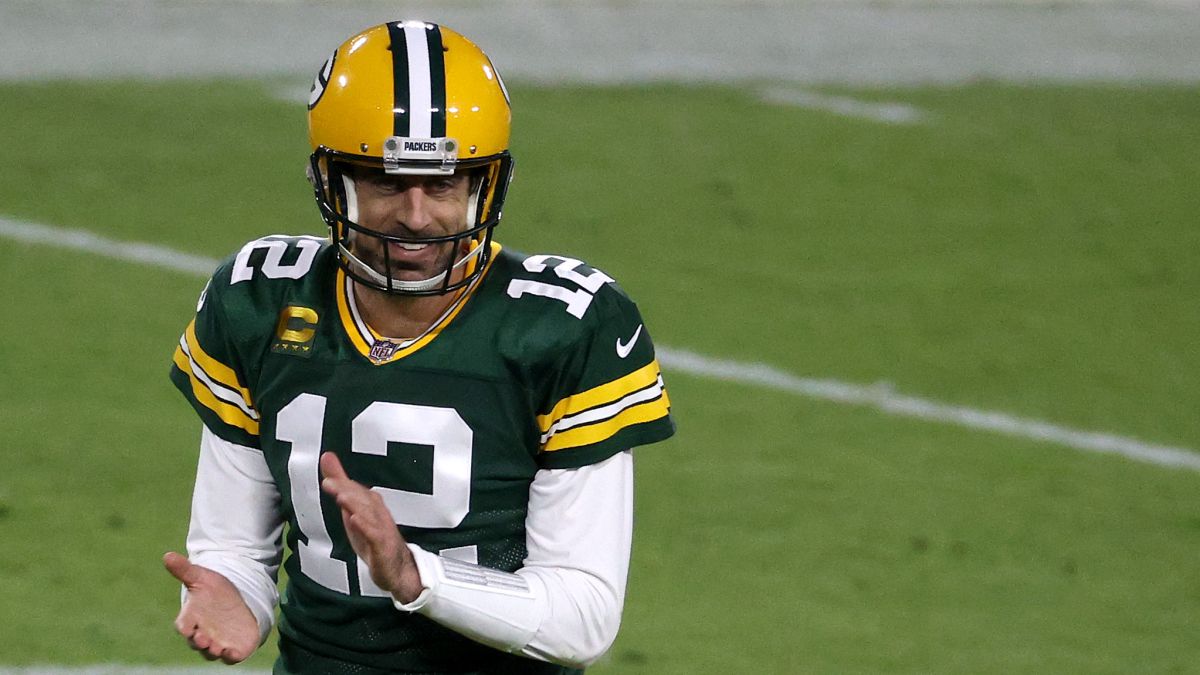 Aaron Rodgers con los Packers