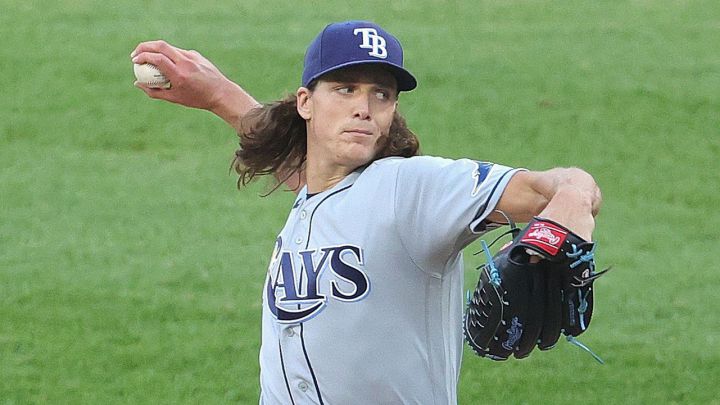 Tyler Glasnow con los Rays
