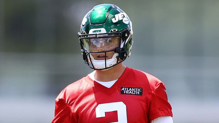 Zach Wilson con los Jets