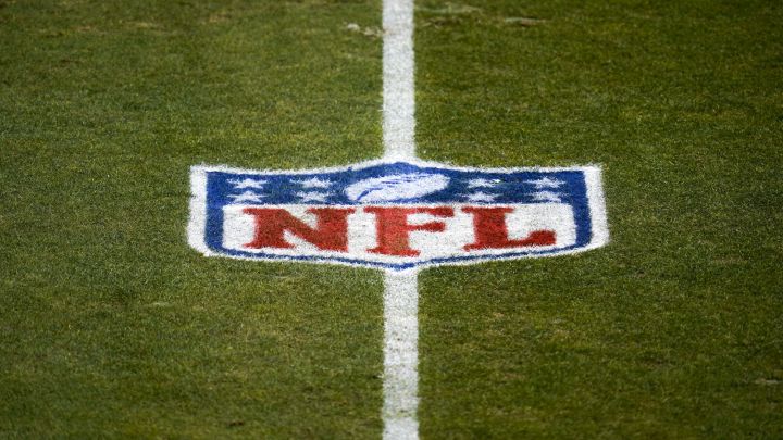 Logo de la NFL en el Broncos Stadium