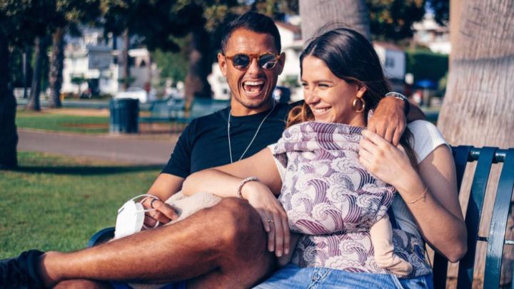 ¡Chicharito y Sarah Kohan pasan juntos el cumpleaños de Noah!