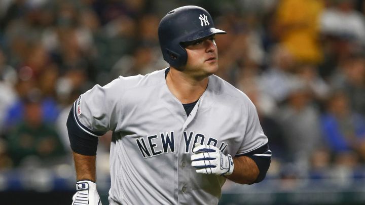 Mike Ford con los Yankees