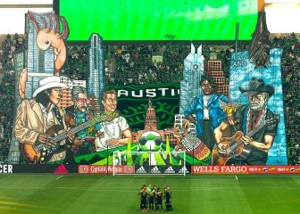 ¡Espectacular tifo de Austin FC en su presentación!