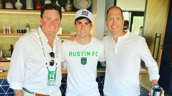 Christian Pulisic estuvo en la inauguración del Q2 Stadium