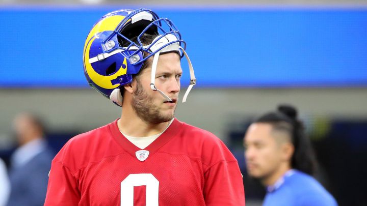 Matthew Stafford con los Rams