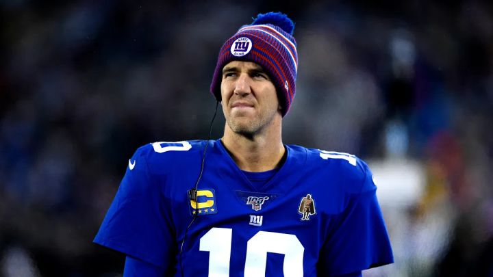 Eli Manning con los Giants