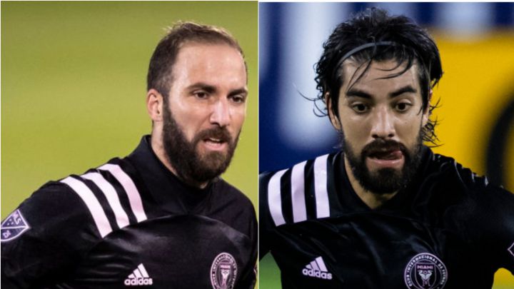 Gonzalo Higuaín y Rodolfo Pizarro, en duda para el juego ante Orlando City