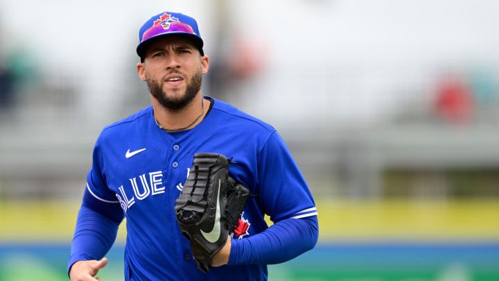 George Springer con los Blue Jays