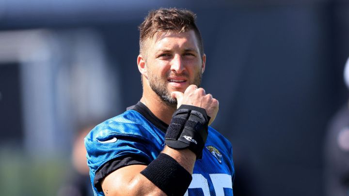 Tim Tebow con los Jaguars
