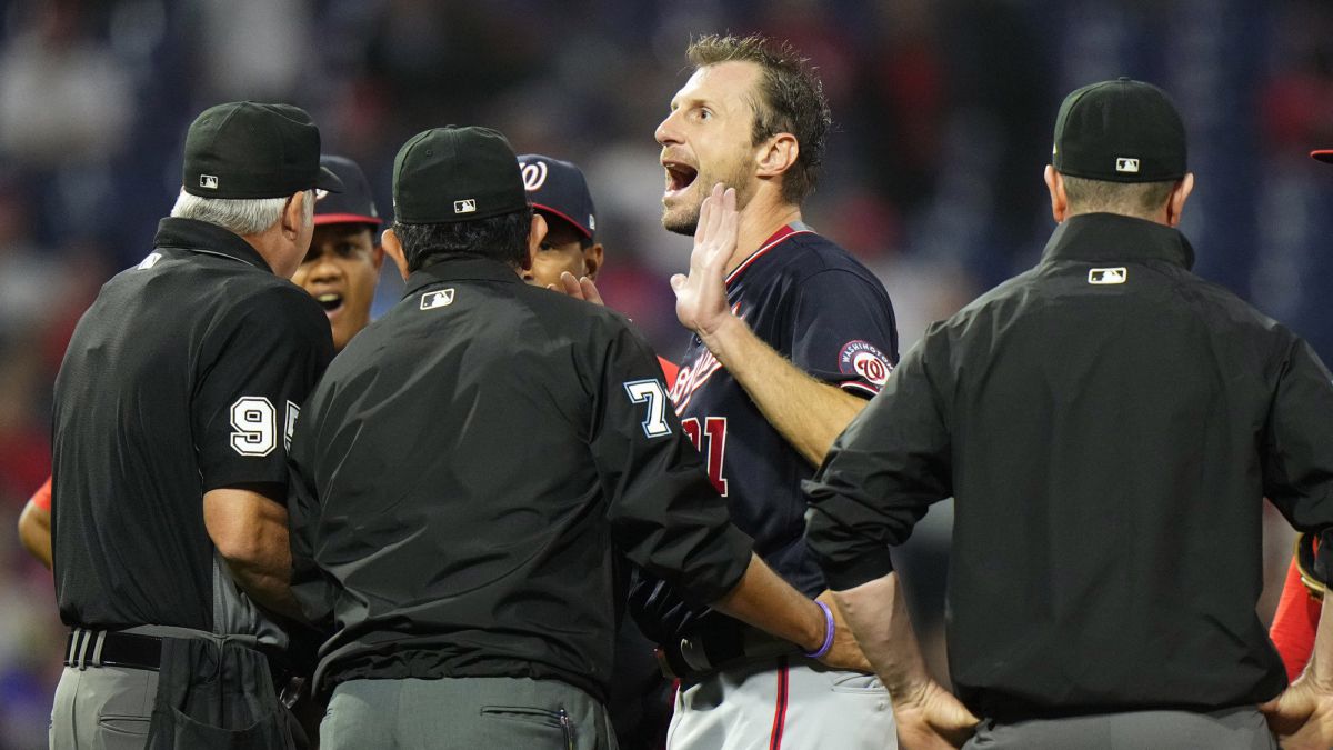 Max Scherzer con los Nationals