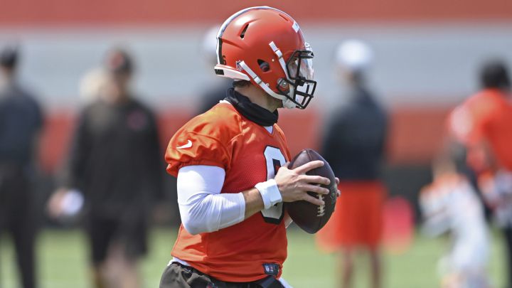Baker Mayfield con los Browns