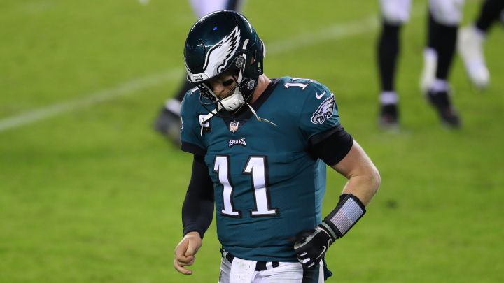 Carson Wentz con los Eagles