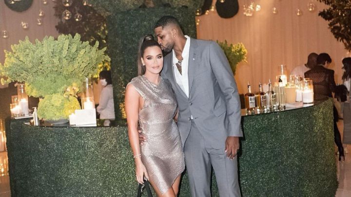 Khloé Kardashian y Tristan Thompson