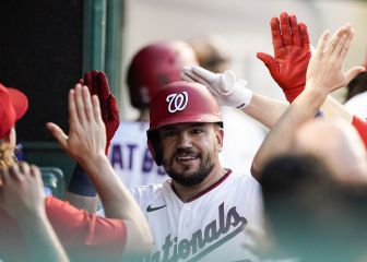 Kyle Schwarber es el hombre fuerte de Washington
