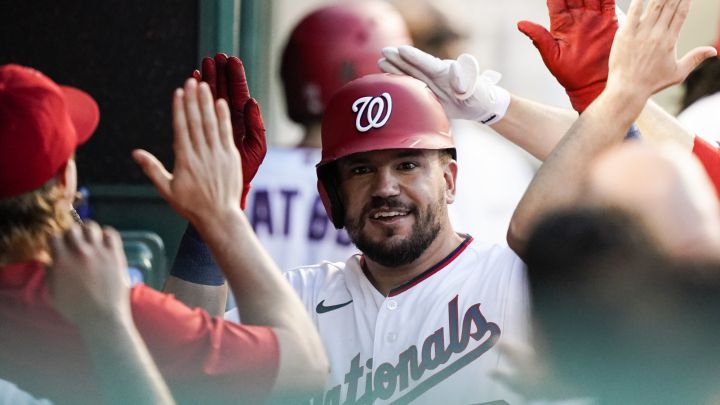 Kyle Schwarber con los Nationals