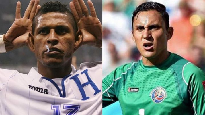 La rivalidad entre Carlo Costly y Keylor Navas en los Honduras vs Costa Rica