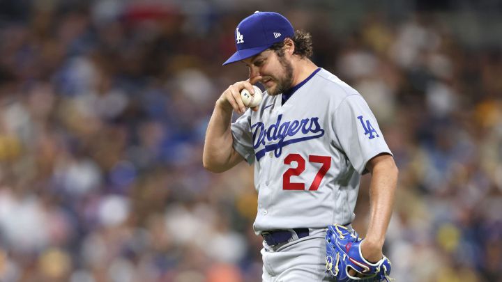 Trevor Bauer con los Dodgers