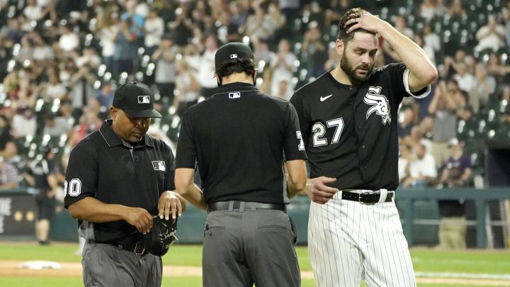 Lucas Giolito con los White Sox