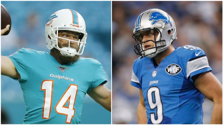 Matthew Stafford y Ryan Tannehill
