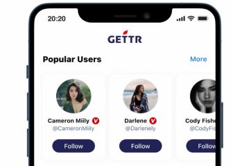 Trump launches GETTR app