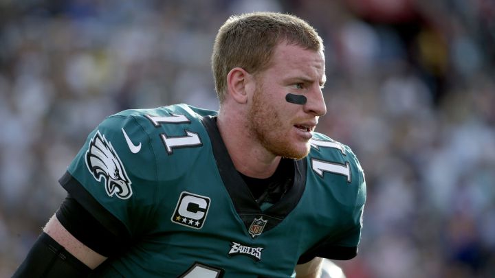 Carson Wentz con los Eagles