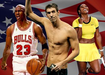 Los mejores atletas en la historia de los Estados Unidos