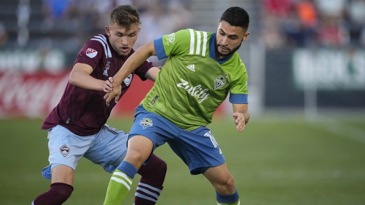 El salvadoreño Alex Roldán marca su primer gol en la MLS