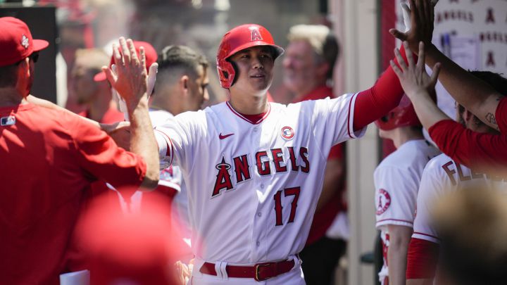 Shohei Ohtani con los Angels