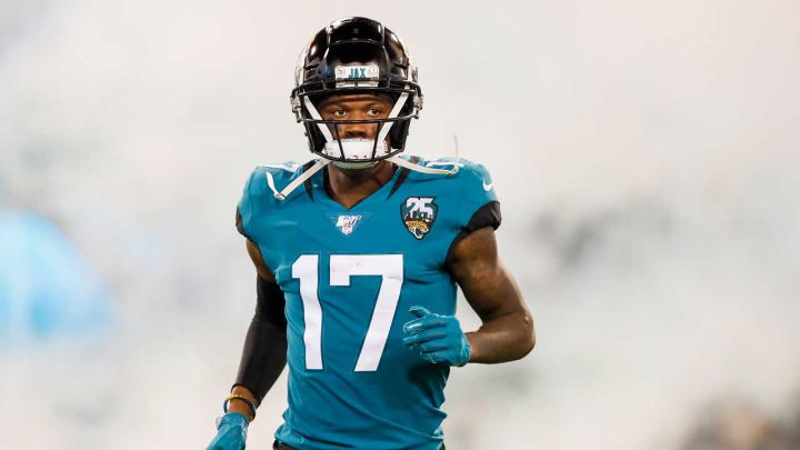 D.J. Chark con los Jaguars