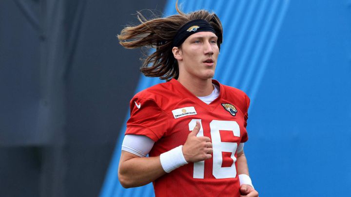 Trevor Lawrence con los Jaguars
