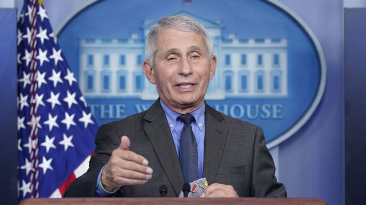 Anthony Fauci, director del Instituto Nacional de Alergia y Enfermedades Infecciosas