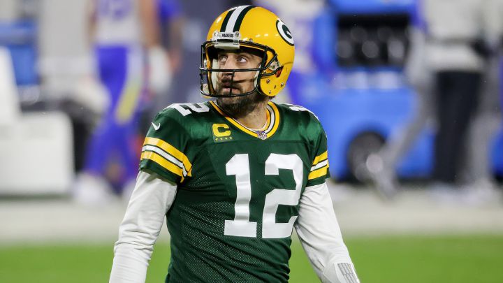 Aaron Rodgers con los Packers
