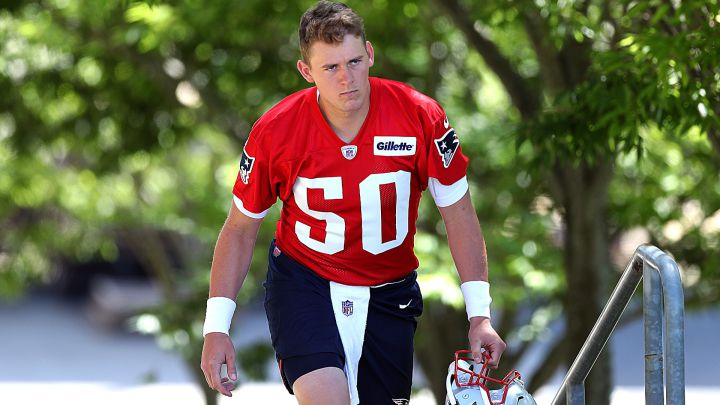 Mac Jones con los Patriots