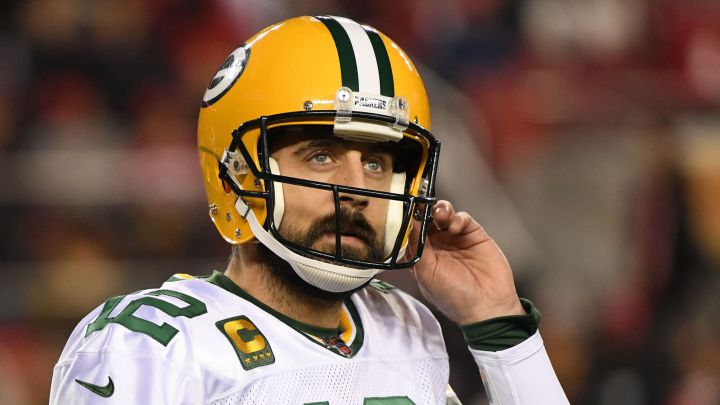 Aaron Rodgers con los Packers