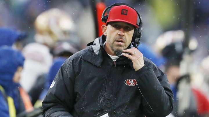 Kyle Shanahan con los 49ers