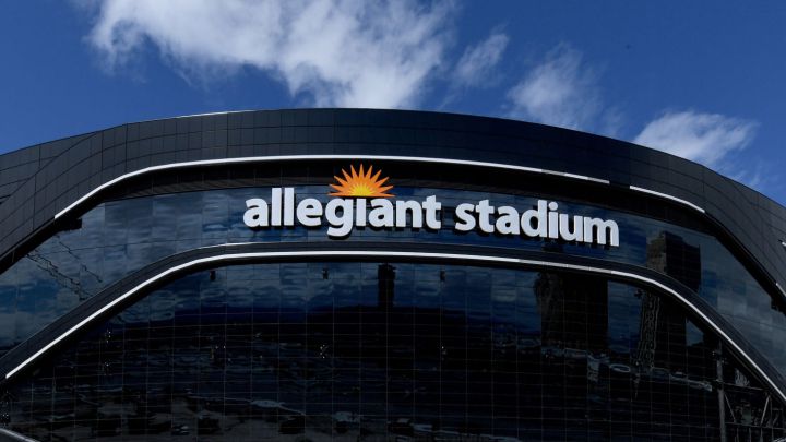 Allegiant Stadium en Las Vegas previo a inauguración.