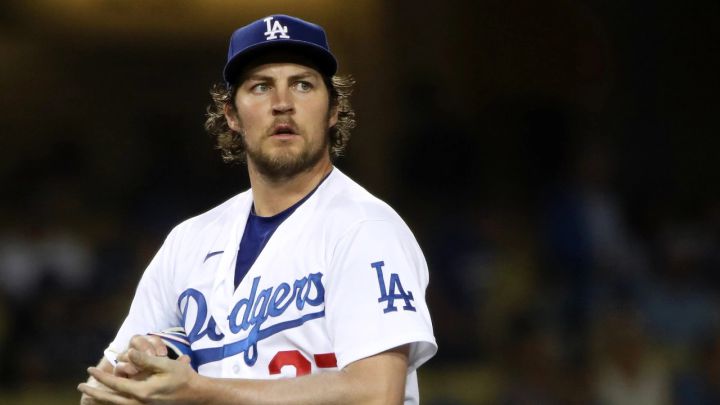Trevor Bauer con los Dodgers