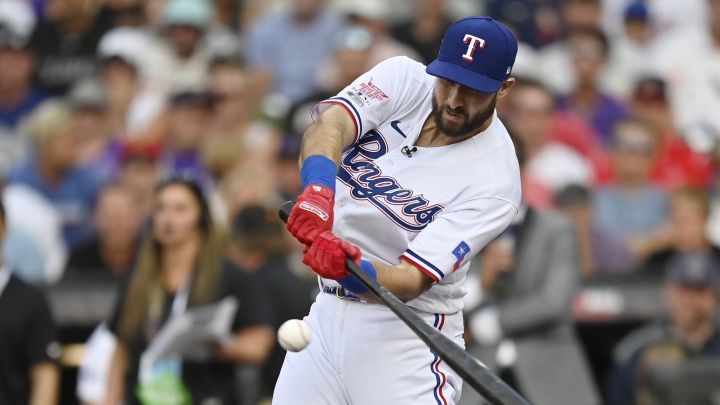 Joey Gallo con los Rangers