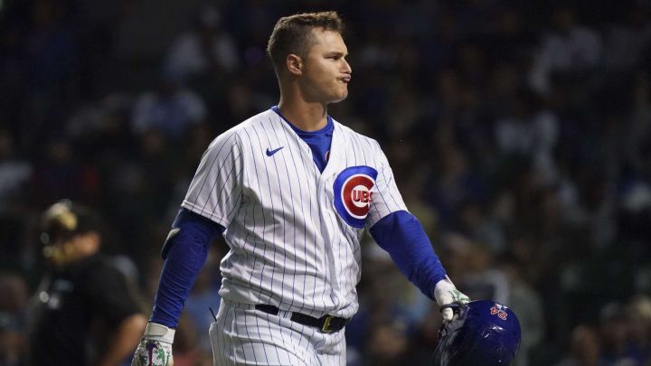 Joc Pederson con los Cubs