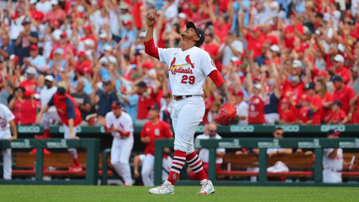 Alex Reyes con los Cardinals