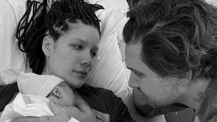 Halsey, Alev Aydin y su primer hijo
