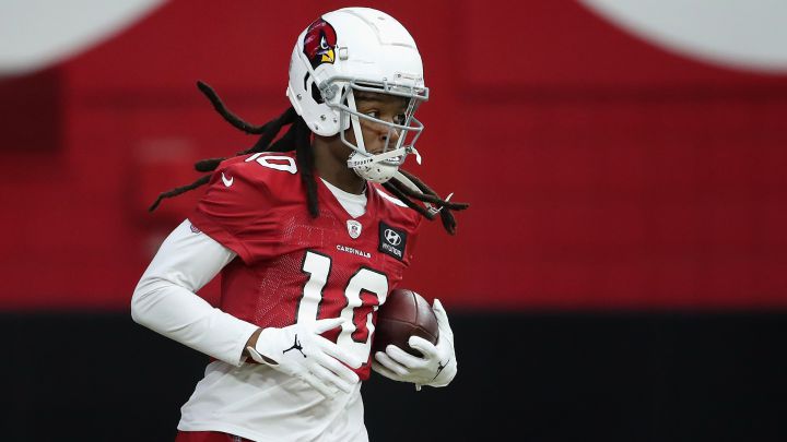 DeAndre Hopkins con los Cardinals