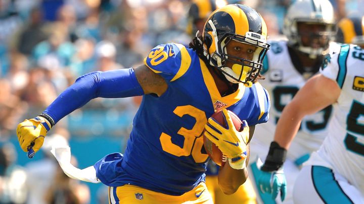 Todd Gurley con los Rams