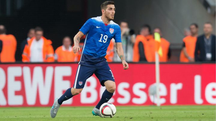 Ventura Alvarado con la USMNT