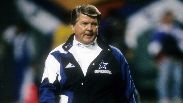Jimmy Johnson con los Cowboys