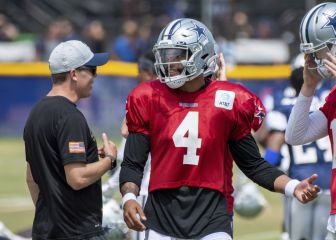 Dak Prescott: El hombro está “bien”; volverá en días