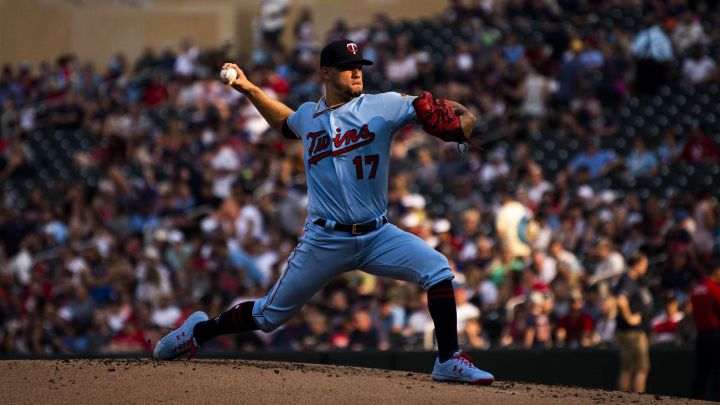 José Berríos jugando para Minnesota Twins