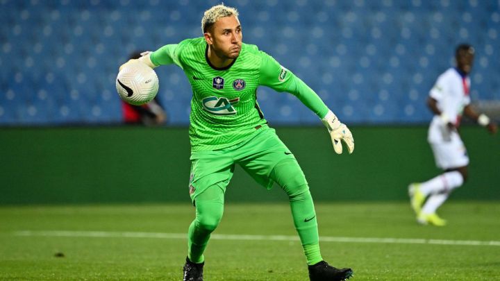 Keylor Navas con PSG