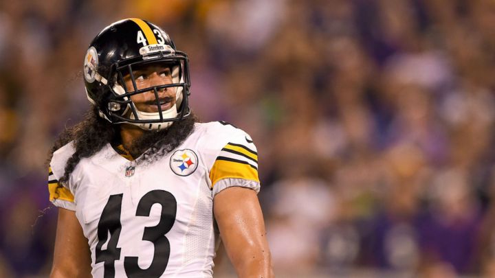 Troy Polamalu con los Steelers