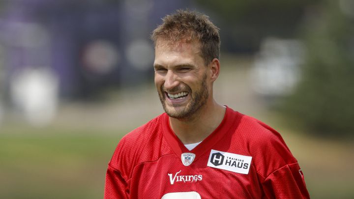Kirk Cousins con los Vikings